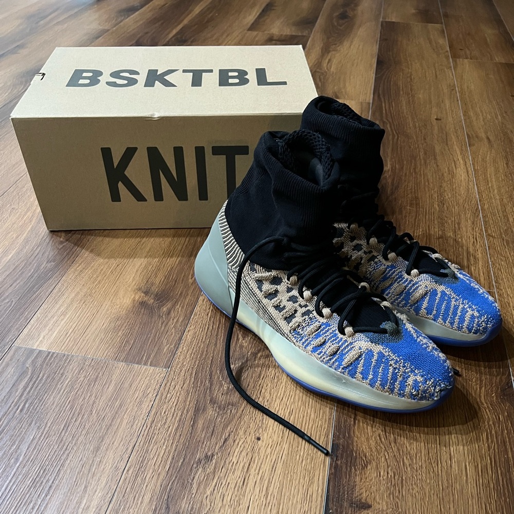 YEEZY BSKTBL KNIT “Slate Azure”